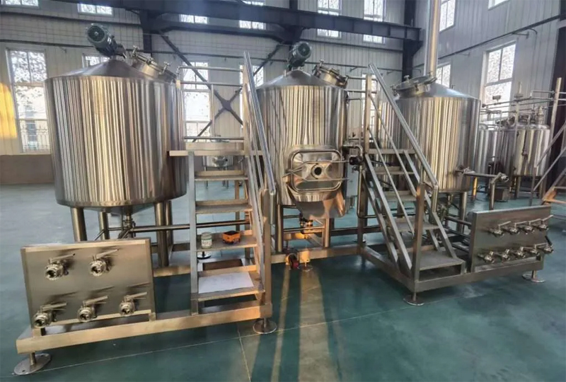 5BBL Brewhouse Unit For Sale - Steam heated