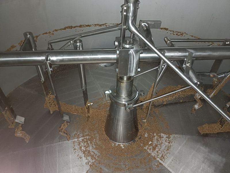 The importance of Agitator and Raker system in Brewhouse
