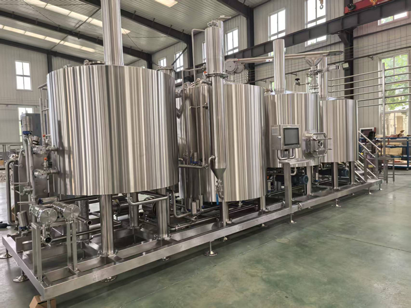 10HL 4 vessel brewhouse with automation system