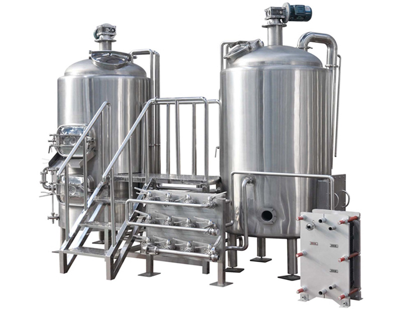 3bbl direct fire heating brewing system