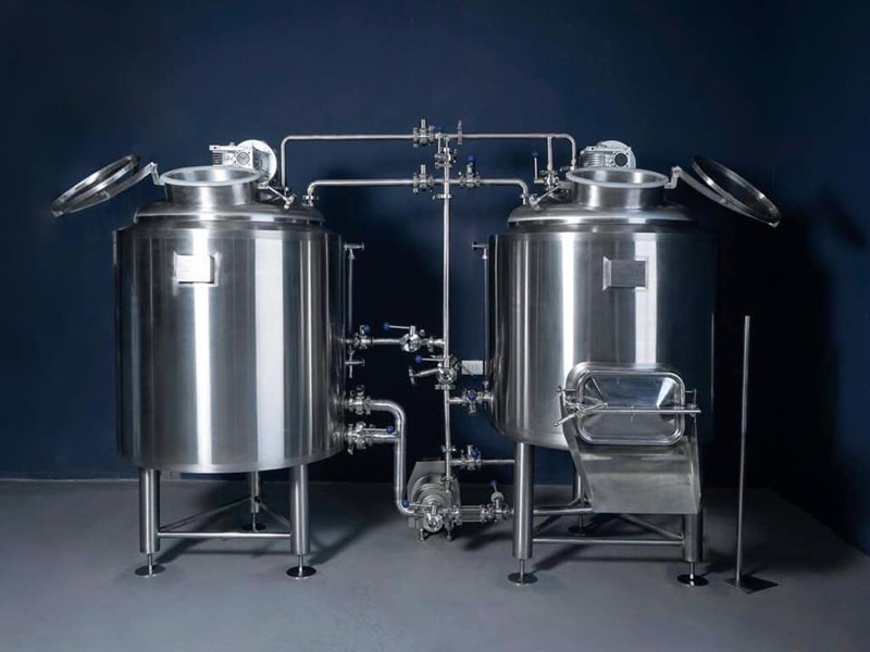 3bbl direct fire heating brewing system