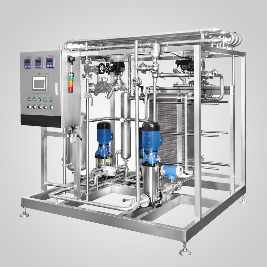 500L/1000L/H Plate Type Flash Pasteurizer