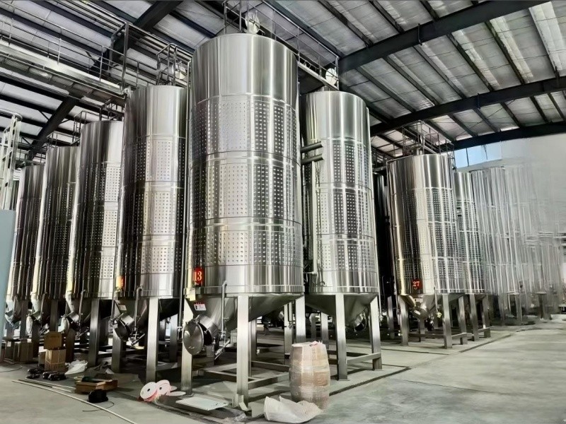 Bottom Shaped Wine Fermenters